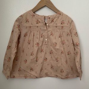 Bonpoint Girls’ Floral long sleeve Top